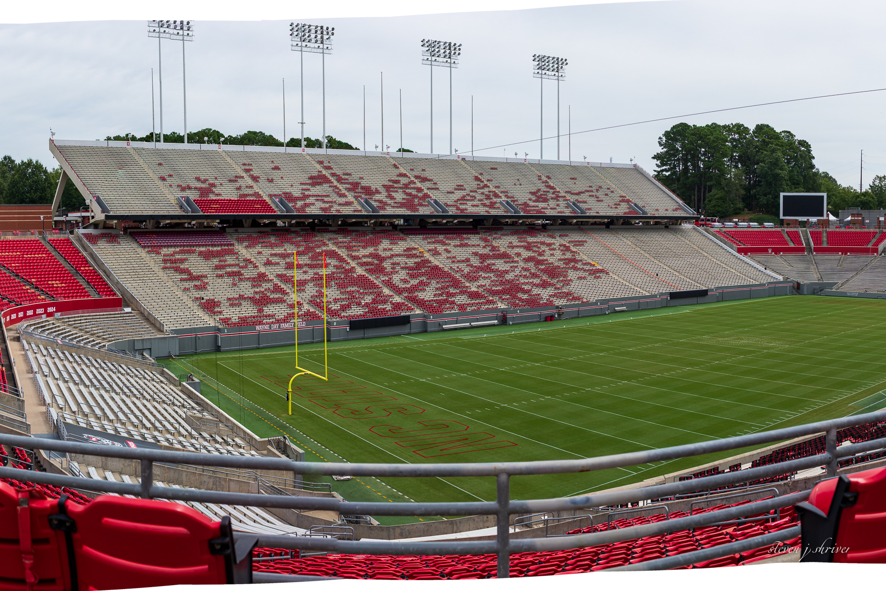 carter finley stadium quiet at pregame meeting