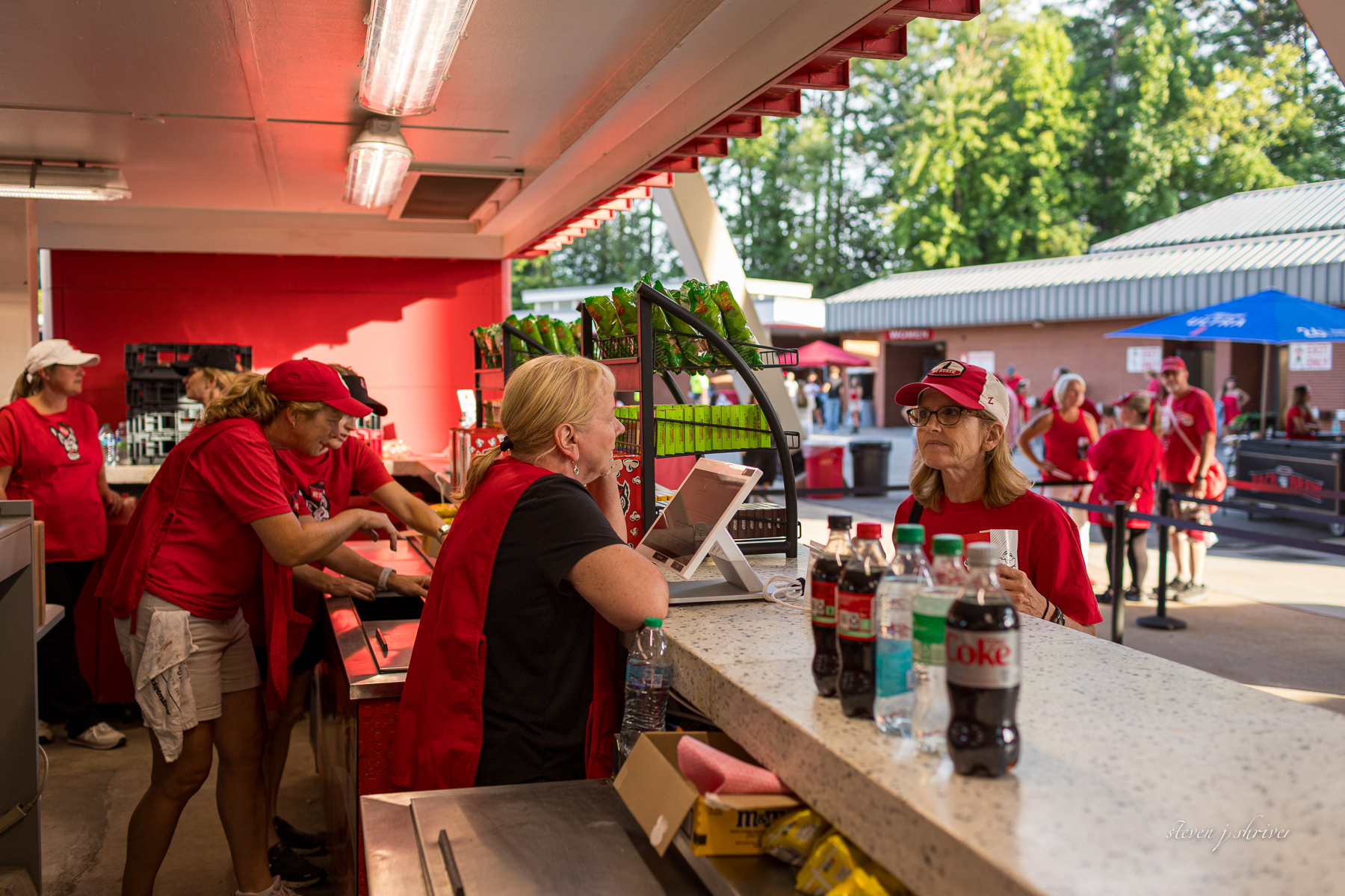concession sales team
