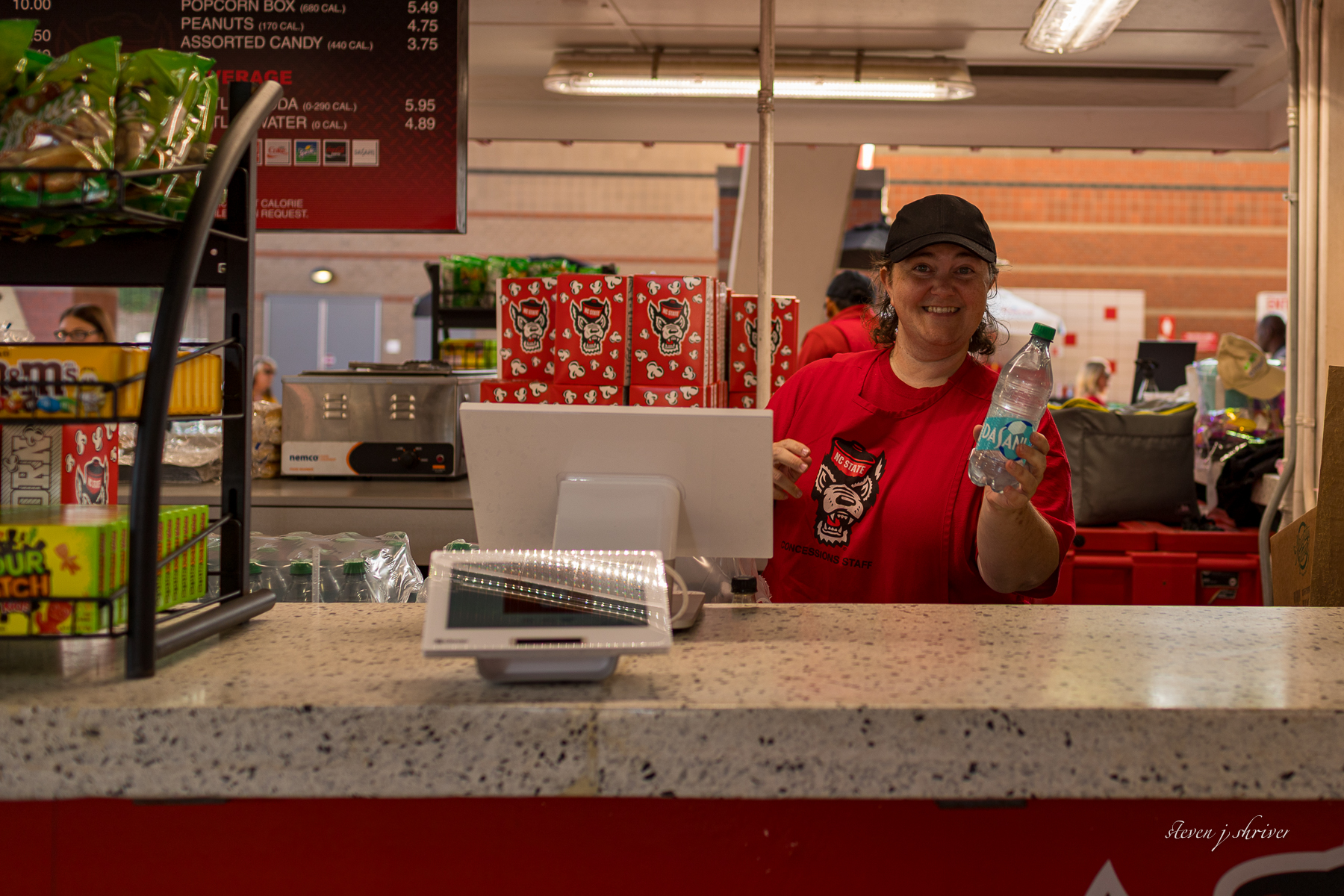 concession sales team